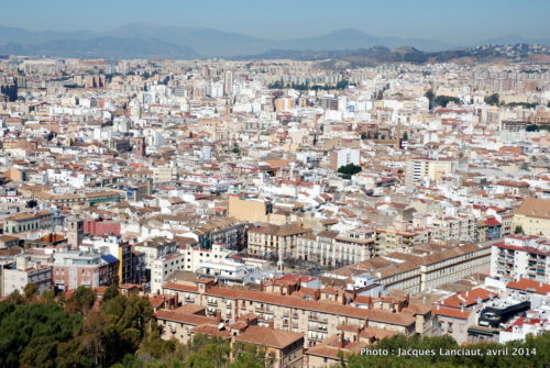 Castillo de Gibralfaro, Málaga, Espagne