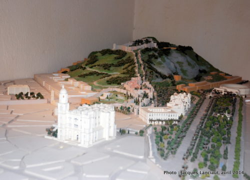 Centre d’interprétation du Castillo de Gibralfaro, Málaga, Espagne