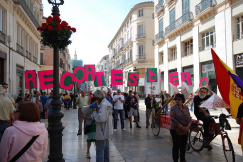 Manifestation du 1er mai 2014, Málaga, Espagne