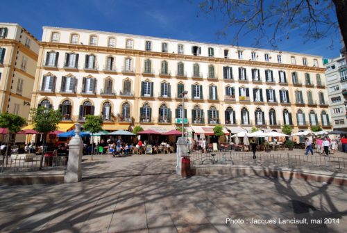 Plaza de la Merced, Málaga, Espagne