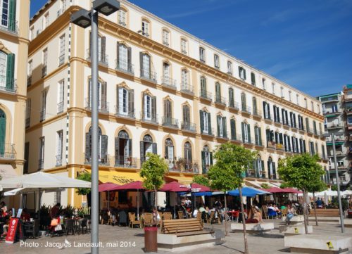 Plaza de la Merced, Málaga, Espagne