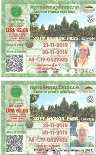 Billeterie Agnkor, Siem Reap, Cambodge