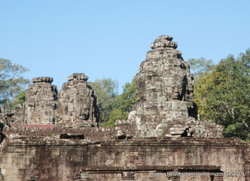 Temple Bayon, Angkor Thom, Siem Reap, Cambodge