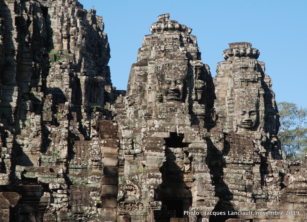 Temple Bayon, Angkor Thom, Siem Reap, Cambodge