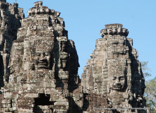 Temple Bayon, Angkor Thom, Siem Reap, Cambodge