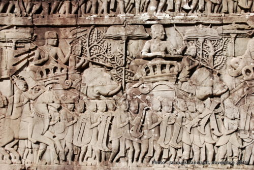 Temple Bayon, Angkor Thom, Siem Reap, Cambodge
