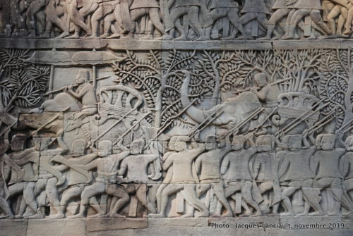 Temple Bayon, Angkor Thom, Siem Reap, Cambodge