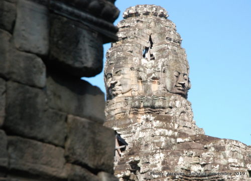 Temple Bayon, Angkor Thom, Siem Reap, Cambodge