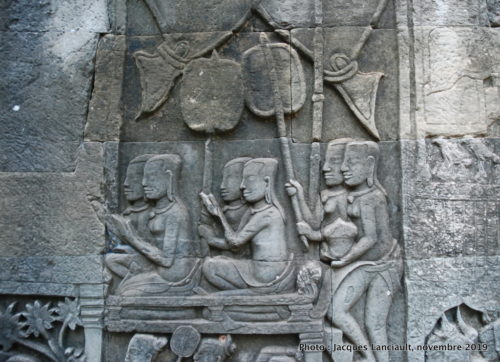 Temple Bayon, Angkor Thom, Siem Reap, Cambodge
