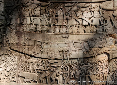 Temple Bayon, Angkor Thom, Siem Reap, Cambodge