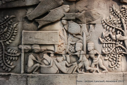 Temple Bayon, Angkor Thom, Siem Reap, Cambodge