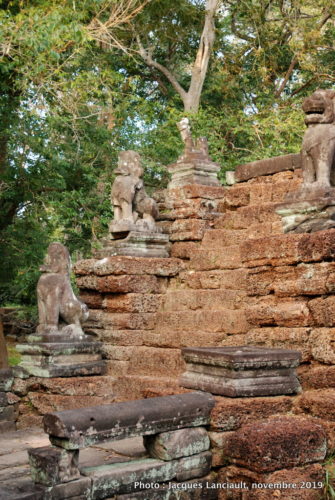 Temple Preah Khan, Angkor, Siem Reap, Cambodge