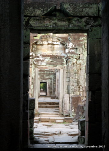 Temple Preah Khan, Angkor, Siem Reap, Cambodge