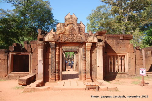 Temple Banteay Srei, Angkor, Siem Reap, Cambodge