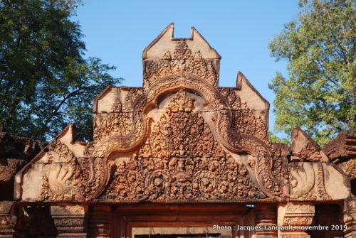 Temple Banteay Srei, Angkor, Siem Reap, Cambodge
