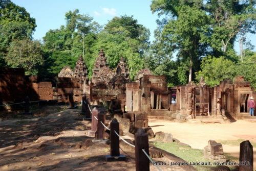 Temple Banteay Srei, Angkor, Siem Reap, Cambodge