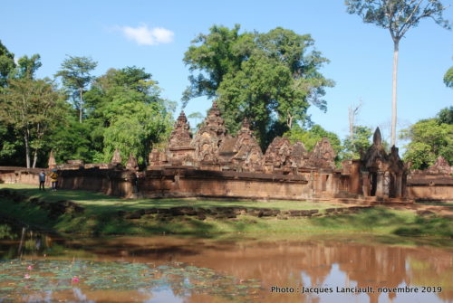 Temple Banteay Srei, Angkor, Siem Reap, Cambodge