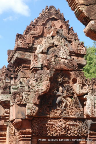 Temple Banteay Srei, Angkor, Siem Reap, Cambodge
