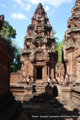 Temple Banteay Srei, Angkor, Siem Reap, Cambodge