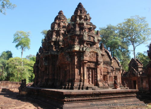 Temple Banteay Srei, Angkor, Siem Reap, Cambodge