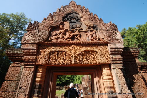 Temple Banteay Srei, Angkor, Siem Reap, Cambodge
