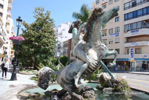 Plaza de los Naranjos, Marbella, Andalousie, Espagne