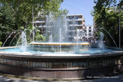 Paseo de la Alameda, Marbella, Andalousie, Espagne