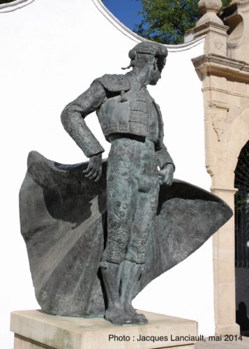 Cayetano Ordóñez, plaza de Toros, Ronda, Andalousie, Espagne