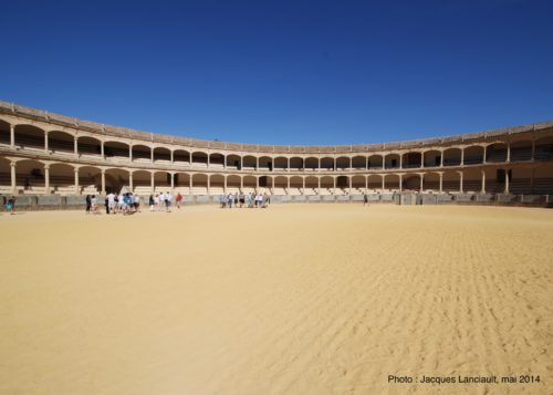 Arènes, Ronda, Andalousie, Espagne