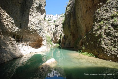 Mina de Agua, palacio Del Rey Moro, Ronda, Andalousie, Espagne