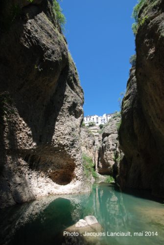 Mina de Agua, palacio Del Rey Moro, Ronda, Andalousie, Espagne