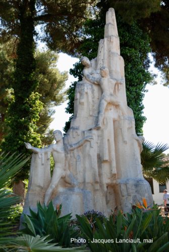 Plaza de los descrubridores, Nerja, Andalousie, Espagne