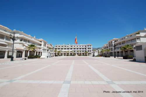 Plaza de España, Nerja, Andalousie, Espagne