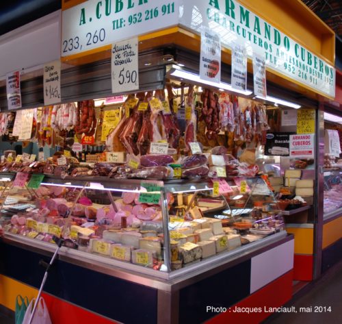 Mercado Central de Atarazanas, Málaga, Andalousie, Espagne
