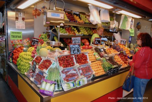 Mercado Central de Atarazanas, Málaga, Andalousie, Espagne