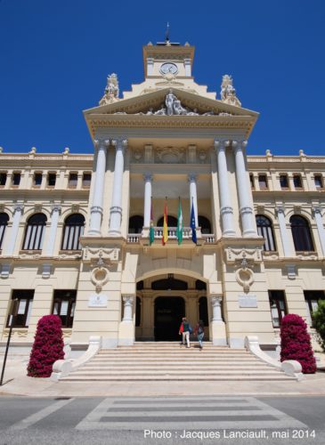Ayuntamiento de Málaga, Málaga, Andalousie, Espagne