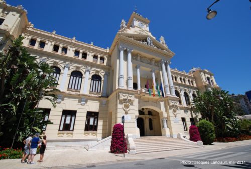Ayuntamiento de Málaga, Málaga, Andalousie, Espagne