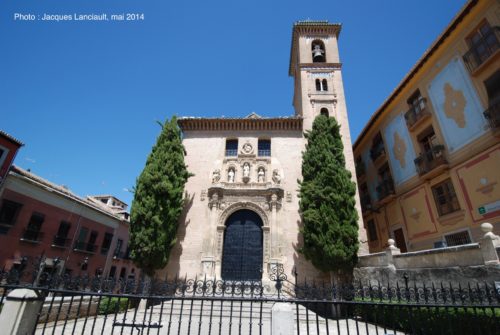 Iglesia de San Gil y Santa Ana, Grenade, Andalousie, Espagne