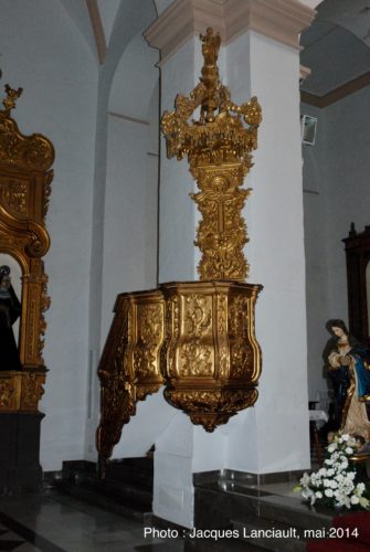 Iglesia de Nuestra Señora de la Expectación, Órgiva, Las Alpujarras, Andalousie, Espagne