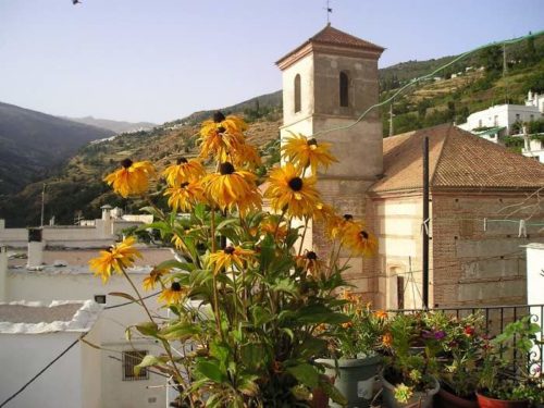 Iglesia Santa Cruz, Pampaneira, Las Alpujarras, Andalousie, Espagne