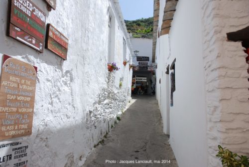 Iglesia Santa Cruz, Pampaneira, Las Alpujarras, Andalousie, Espagne