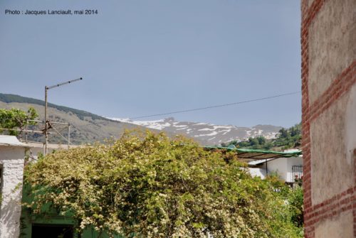 Iglesia Santa Cruz, Pampaneira, Las Alpujarras, Andalousie, Espagne