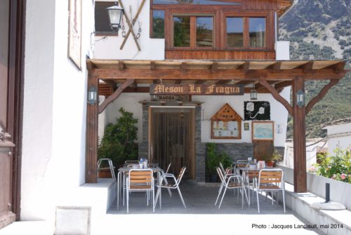 Mesón de la Fragua, Trevélez, Las Alpujarras, Andalousie, Espagne