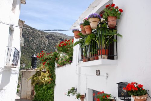 Trevélez, Las Alpujarras, Andalousie, Espagne