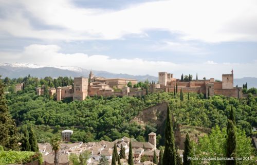 Mirador de San Nicolás, Albaicín, Grenade, Andalousie, Espagne