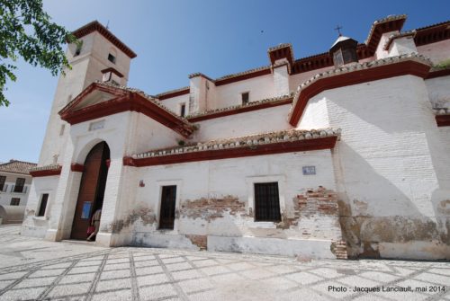Iglesia de San Nicolás, Albaicín, Grenade, Andalousie, Espagne