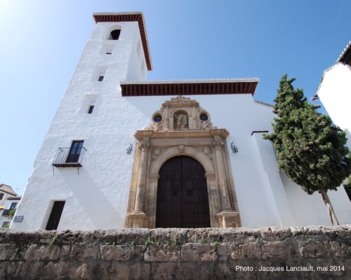 Iglesia de la Aurora et San Miguel Bajo, Grenade, Andalousie, Espagne