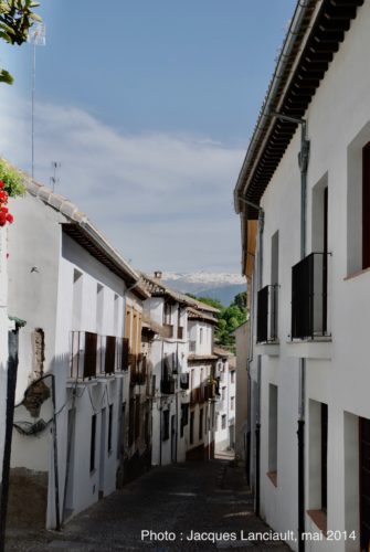 Barrio del Albaicín, Grenade, Andalousie, Espagne