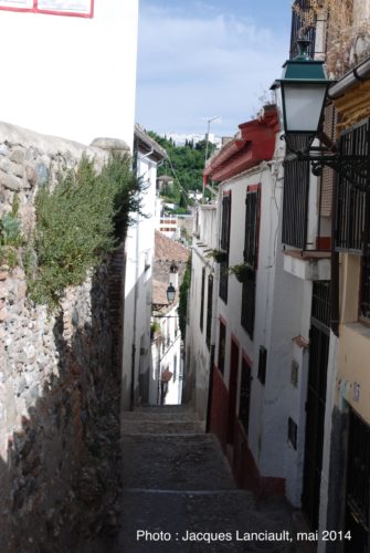 Barrio del Albaicín, Grenade, Andalousie, Espagne