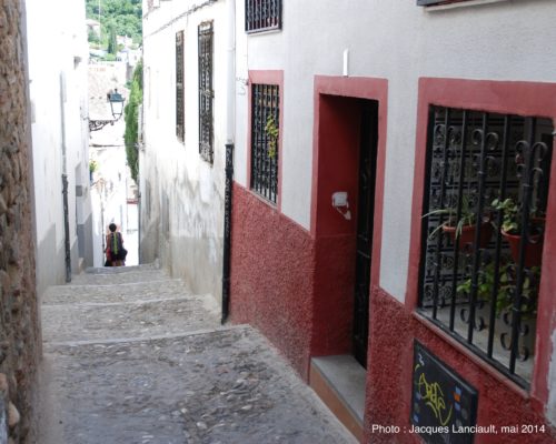Barrio del Albaicín, Grenade, Andalousie, Espagne